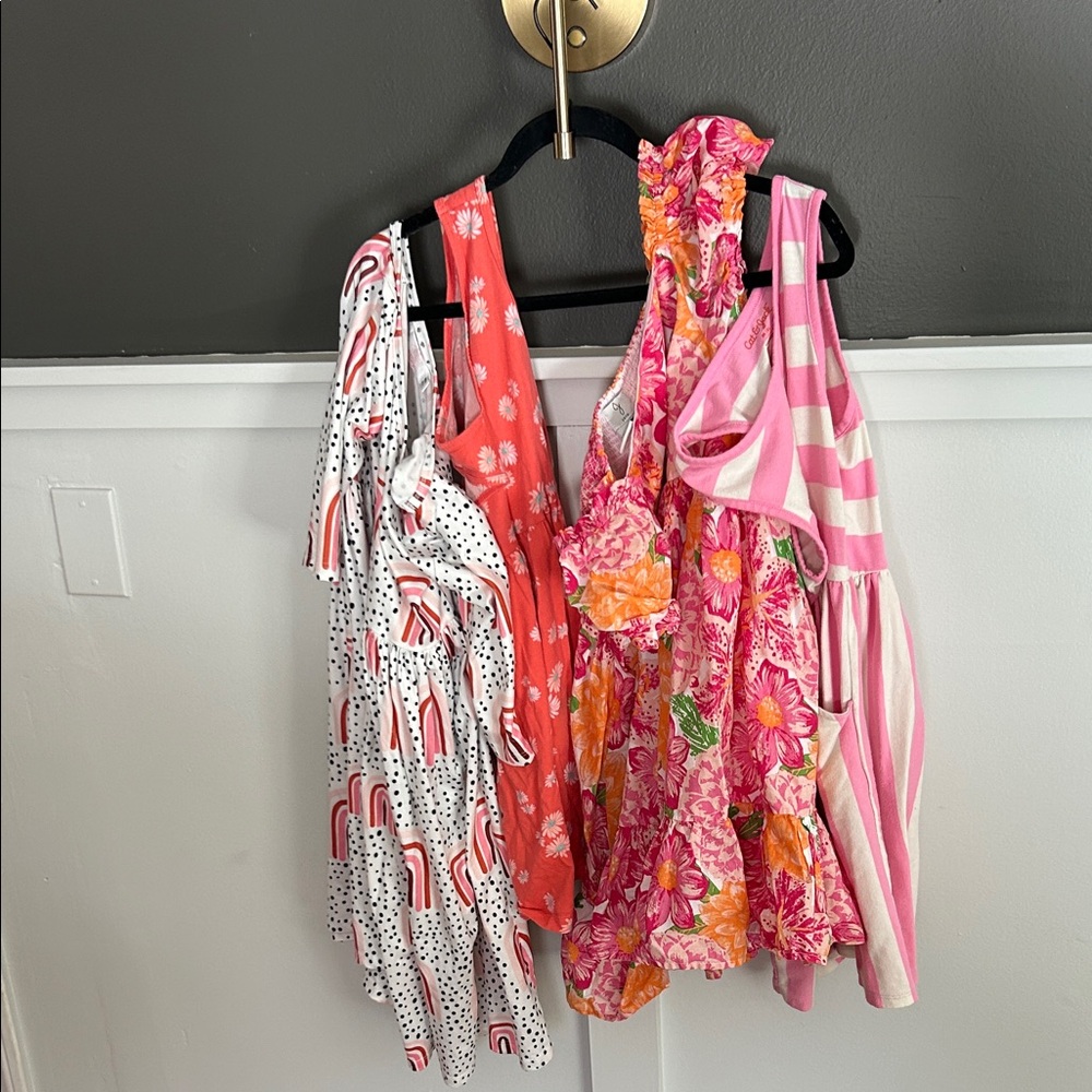 Adorable girls warm weather dresses | size 8